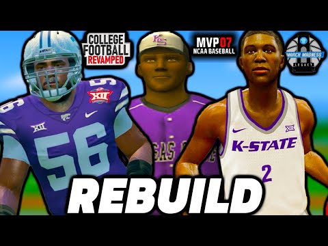 I Became The Athletic Director For Kansas State (Full Rebuild)