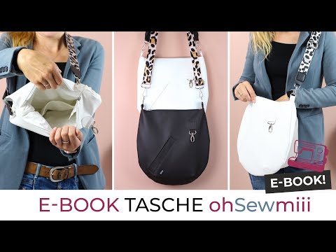 Tasche nähen ♥ Nähanleitung E-Book OhSewmiii | Stoffe Hemmers