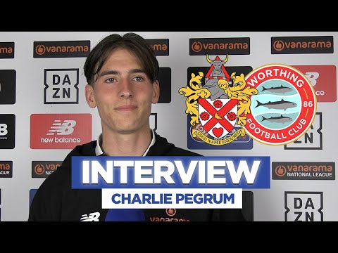 "IT WAS ALWAYS GONNA BE A GOAL" Charlie Pegrum on Hornchurch v Worthing