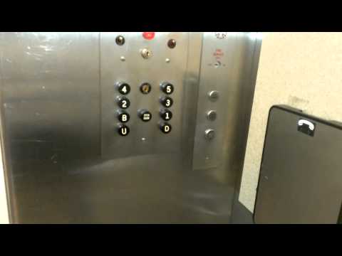 Otis Traction Elevator with a Very Rare Floor Indicator, Wilson Hospital: Johnson City, New York