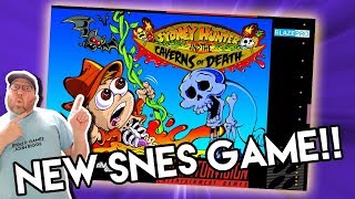 NEW SNES Game - Sydney Hunter and the Caverns of Death - REVIEW