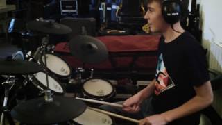 PAROV STELAR ( Step Two) Drum Cover By HUGO (13 ans) Ecole Agostini ( Gerald Cattet)