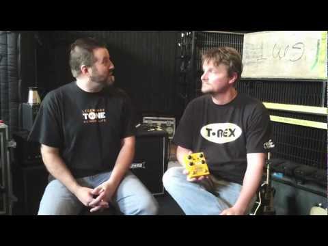 Chris Miller (Keith Urban's guitar tech) & T-Rex Yellow Drive Pedal