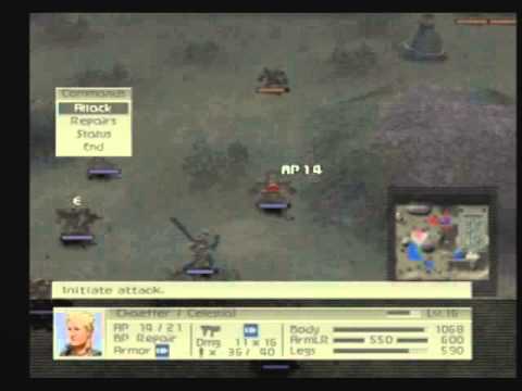 Front Mission 4 Walkthrough 53 - UCS Simulation 06