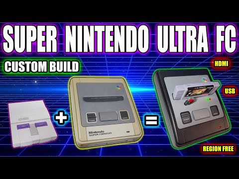 Super Nintendo Ultra FC - Custom build using SNES Classic Edition, Super Famicom & Classic 2 Magic