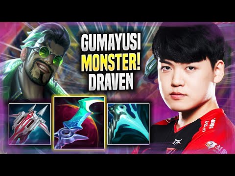 GUMAYUSI IS A MONSTER WITH DRAVEN! - T1 Gumayusi Plays Draven ADC vs Lucian! | Season 2022