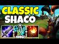 I PLAYED OLD SHACO ON LEAGUE CLASSIC A TRIP DOWN MEMORY LANE