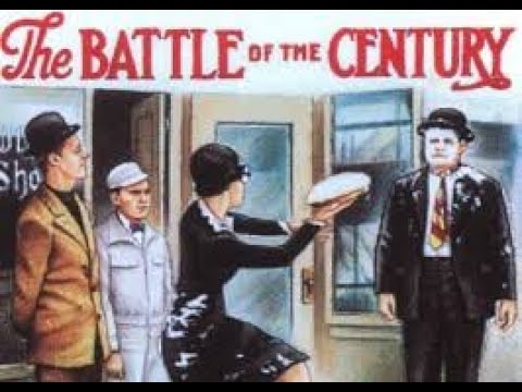 Laurel and Hardy - THE BATTLE OF THE CENTURY 1927 EFX