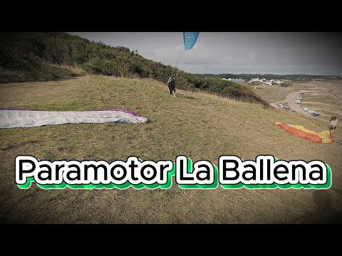 Paramotor en Punta Ballena Maldonado.