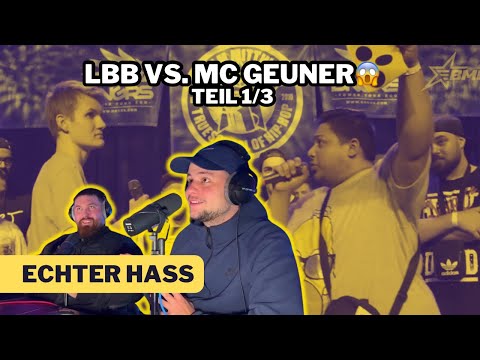 LBB vs. MC GEUNER 😯 RAP AM MITTWOCH | REACTION TEIL 1/3