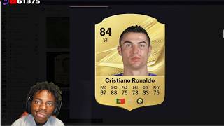 iShowSpeed Reacts To Cristiano Ronaldo’s EA FC 27 Card