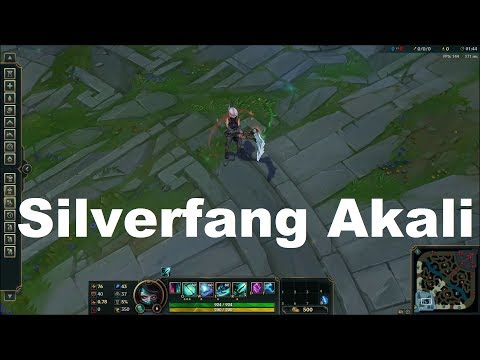 Silverfang Akali Skinspotlight - League of Legends