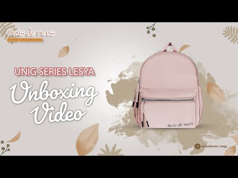 MOIS DE MARS - UniG Series - Medium Backpack - LESYA - Unboxing Video