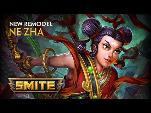 Gamplay Nezha solo - Este dios reparte en cualquier lado xD - Smite - Conquest -  Build raras