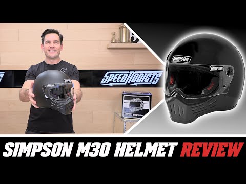 Simpson M30 Helmet Review at SpeedAddicts.com