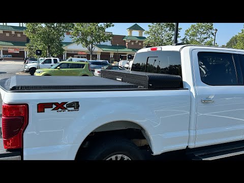 Toolbox Roll-up tonneau cover. (Access)