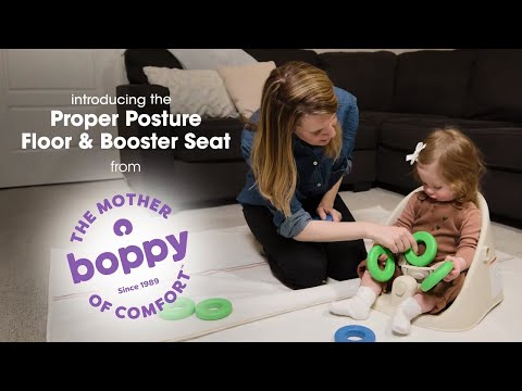 Introducing Boppy Proper Posture Floor & Booster Seat - Key Features
