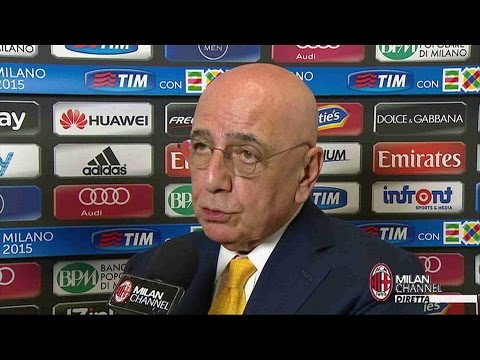 Galliani: "Vinciamo le ultime tre e.. poi vediamo" | AC Milan Official
