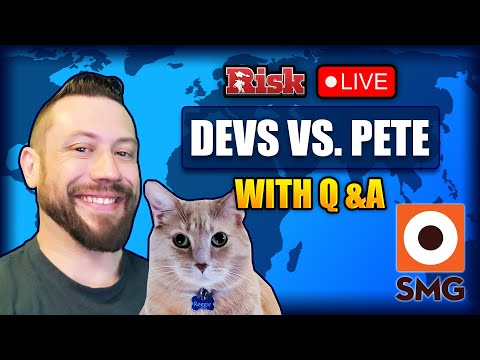 Pete Playing with DEVELOPERS of Risk: Global Domination (SMG Studio) - YouTube