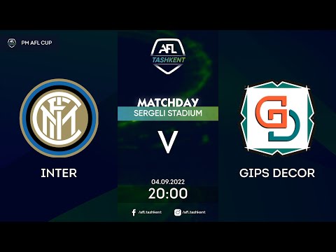 AFL CUP 1/4 FINAL INTER  - GIPS DEKOR