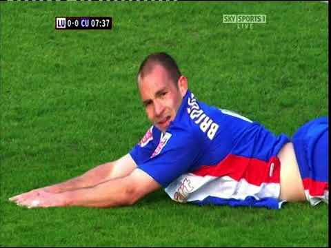 Football League League One Play Off Semi Final  1st Leg Leeds v Carlisle 12/05/2008 1st Half