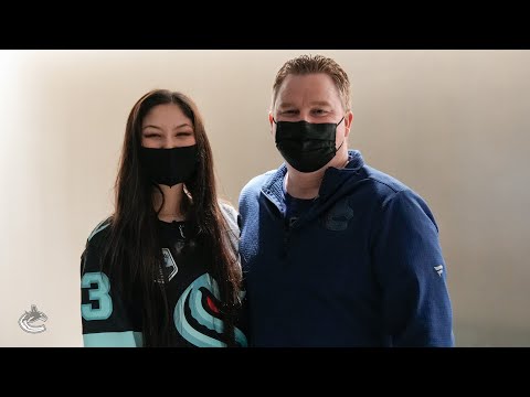 Canucks Trainer has Life Saved by Fan in Seattle - the Story of Brian "Red" Hamilton and Nadia