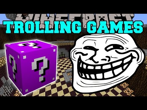 Minecraft: THE ABYSS TROLLING GAMES - Lucky Block Mod - Modded Mini-Game
