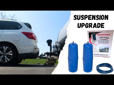 Firestone Coil Rite Suspension Installation Guide | Towing Upgrade | Air lift 1000 installation