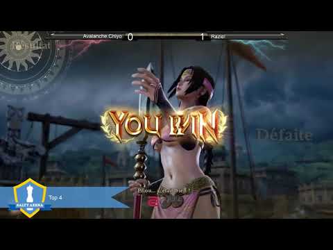 [The King of Iron Salt Tournament #3] - Top 4 - Avalanche|Chiyo vs Raziel - Soul Calibur VI
