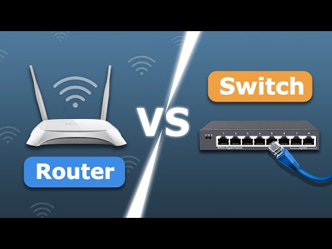 Router vs Switch, What's the Difference?