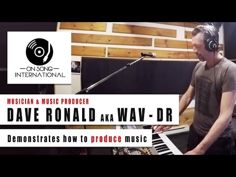 Dave Ronald Wav-Dr creates music  On Song International