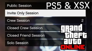 How To Get Into Invite Only Sessions In GTA 5 Online (PS5/XSX)