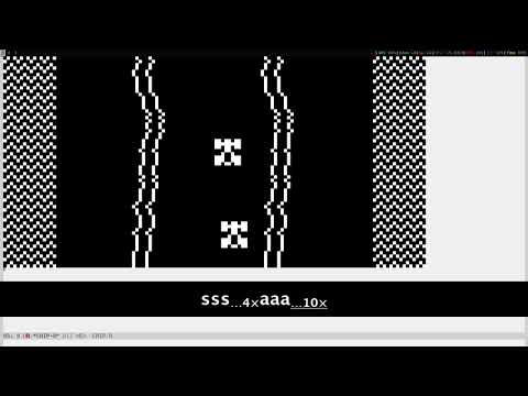 EmacsConf 2020 - 27 - State of Retro Gaming in Emacs - Demo: Car - Vasilij Schneidermann
