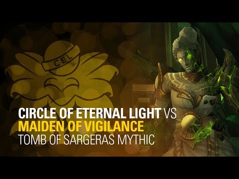 Circle of Eternal Light vs. Maiden of Vigilance Mythic - Restoration Shaman PoV