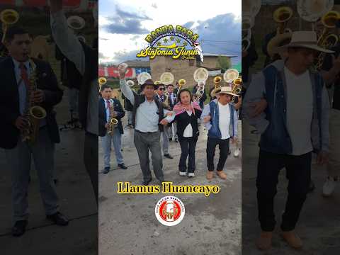 Sinfonía Junin de Jauja la banda Papá en Llamus Auquimarca #huancayo #Banda  #sinfoniajunindejauja