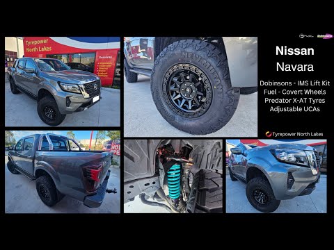 Navara - Dobinsons Lift, Fuel Wheels, Predator Tyres and UCAs