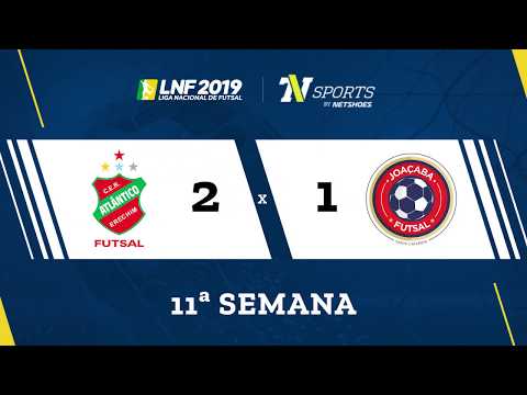 LNF2019 - Gols - 11r - Atlântico 2 x 1 Joaçaba
