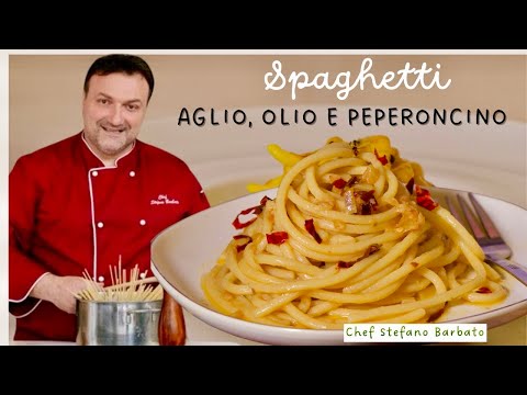Spaghetti Aglio, Olio e Peperoncino Cremosi