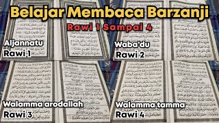 Download lagu TES BACA BARZANJI ALJANNATU, WABA’DU, WALAMMAA ARODALLAH, WALAMMAA TAMMAMIN mp3