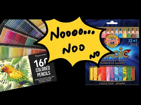 Zenacolor colored pencils + Koh-i-noor Magic colored pencils - worth at all?