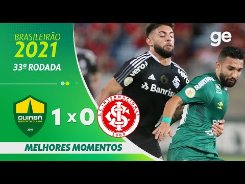 Gols e lances de Cuiabá x Internacional