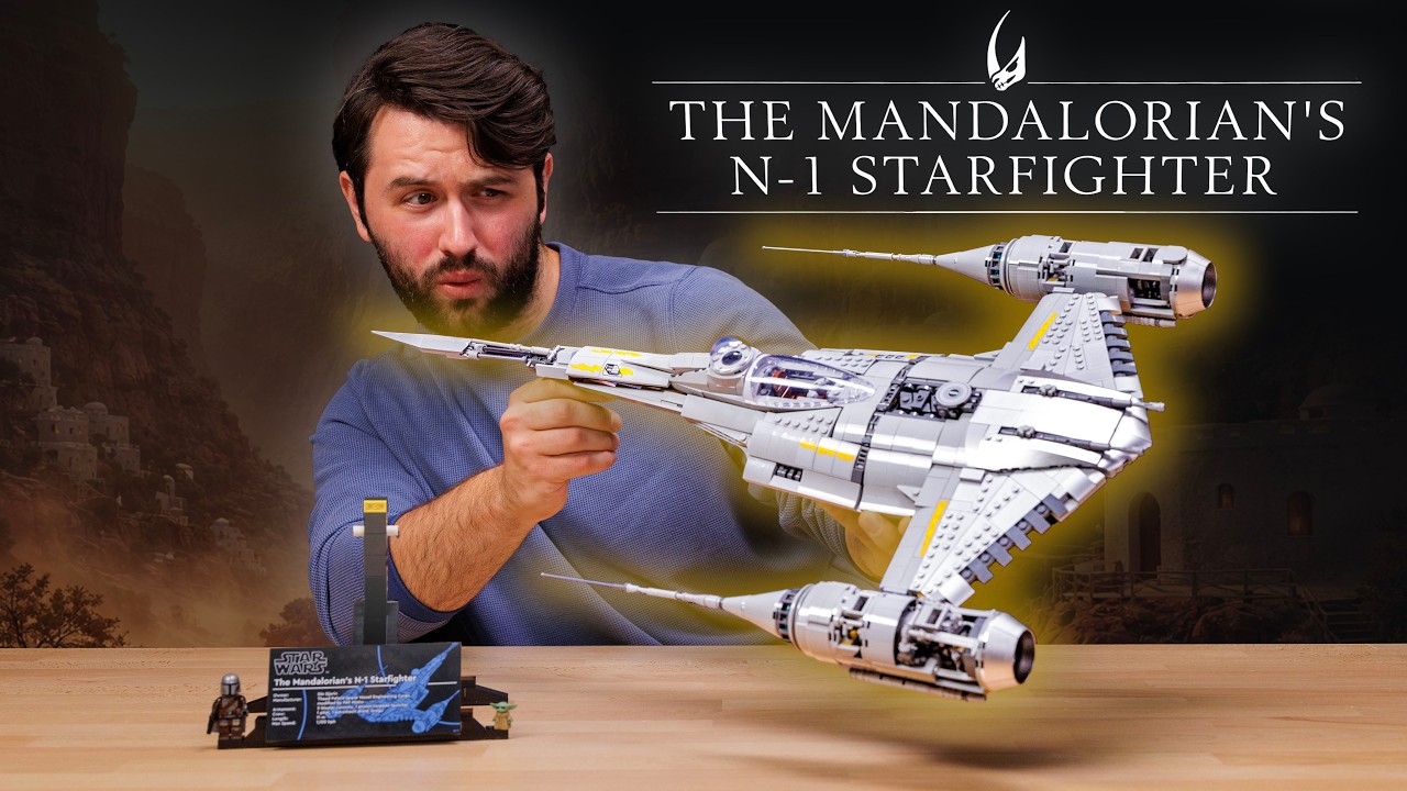 LEGO Star Wars UCS Mandalorian N-1 Starfighter REVIEW | Set 75442
