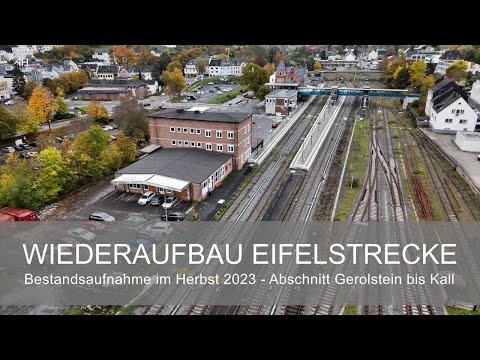 RECONSTRUCTION OF THE EIFEL ROAD: Inventory of the Gerolstein to Kall section, autumn 2023