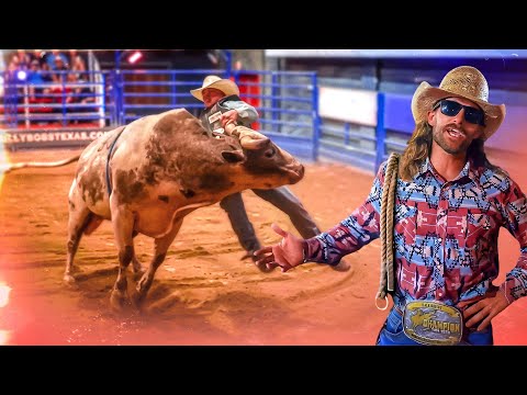 I Bucked My Bulls At Billy Bobs Dance Hall! Rodeo Time 456