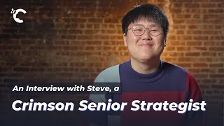 youtube video thumbnail - An Interview with Steve, Crimson Senior Strategist