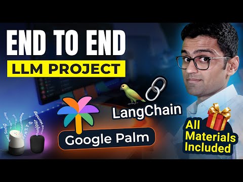 End to End Gen AI Project Using LangChain, Google Palm