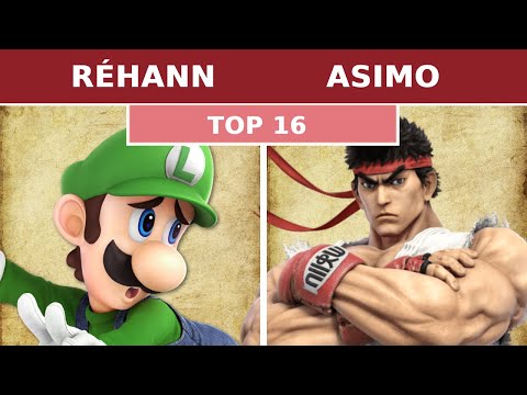 Ultimate Wanted 5 — TOP 16: Réhann (Luigi) vs Asimo (Ryu)
