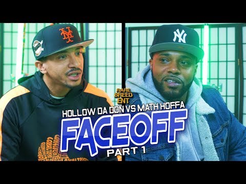HOLLOW DA DON VS MATH HOFFA FACEOFF PART 1 - RBE