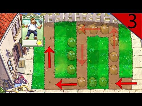 Plants vs Zombies: tower defense Art Challenge Wall-nut❗❗❗ - Novel version of PVZ MINI Game PvZ Plus