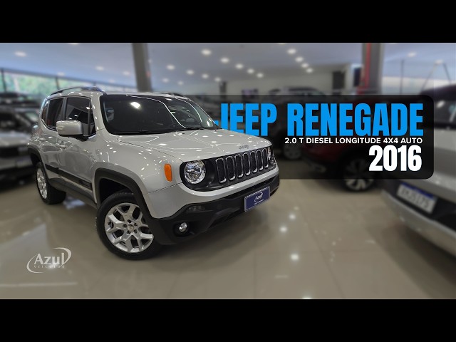 Vídeo JEEP RENEGADE 2.0 16V TURBO DIESEL LONGITUDE 4P 4X4 AUTOMATICO